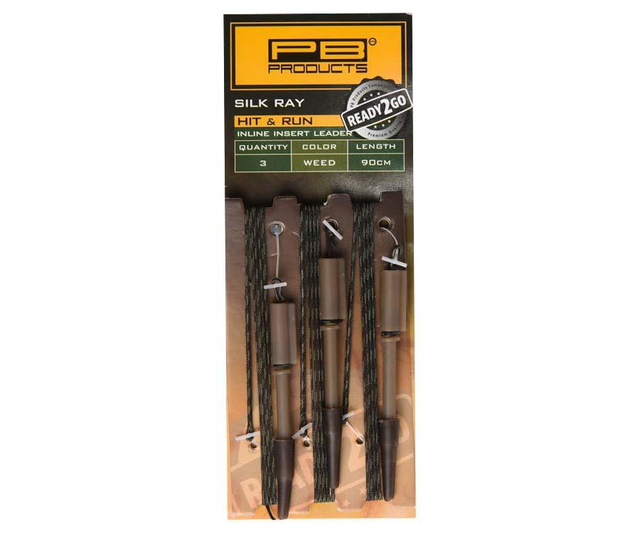 Готовий монтаж беспечна кліпса PB Products Leader 90cm Weed 3шт
