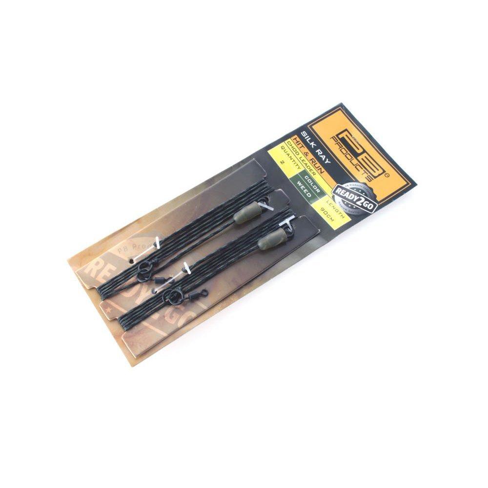 Готовий монтаж під повідець Чод - Риг PB Products Chod Leader 90 Weed 2pcs