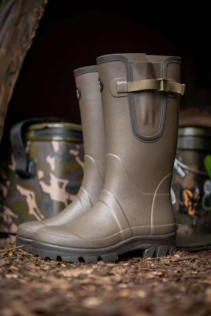 Чоботи неопренові Fox Neoprene lined Camo/Khaki Rubber Boot 42