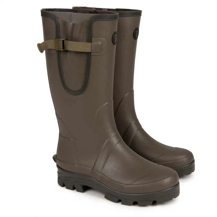 Чоботи неопренові Fox Neoprene lined Camo/Khaki Rubber Boot 46