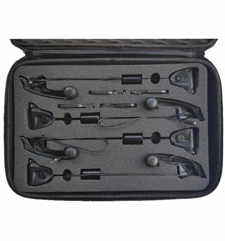 Механічні сигналізатори World4Carp SW20-4 black (WHITE led)