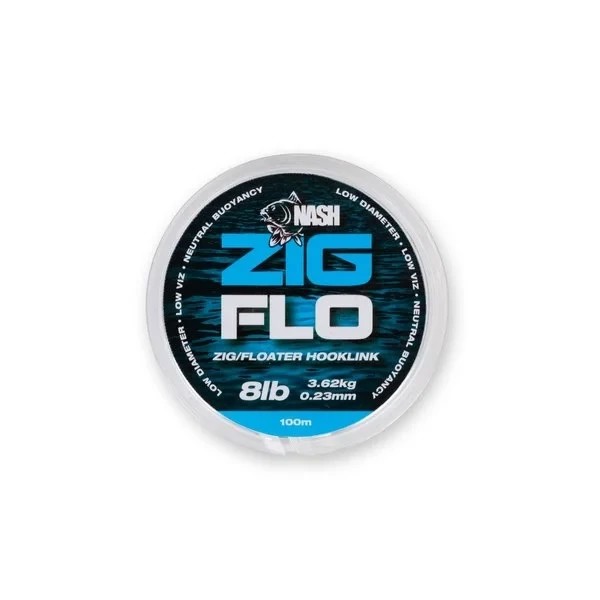 Поводочний матеріал для Зиг-Ріг Nash NXT ZIG FLO 12lb 100m