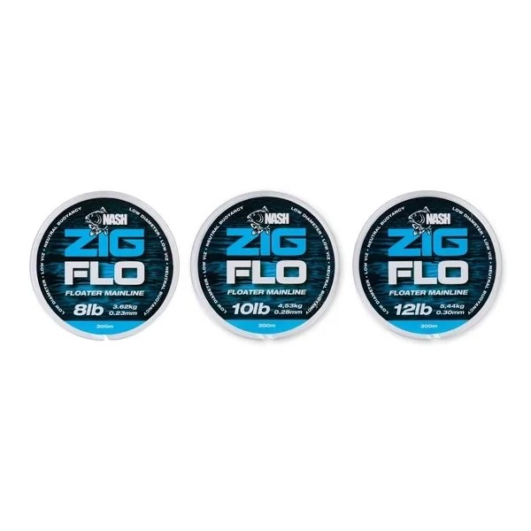 Поводочний матеріал для Зиг-Ріг Nash NXT ZIG FLO 12lb 100m