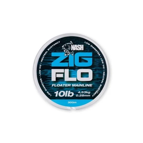 Поводочний матеріал для Зиг-Ріг Nash NXT ZIG FLO 10lb 100m