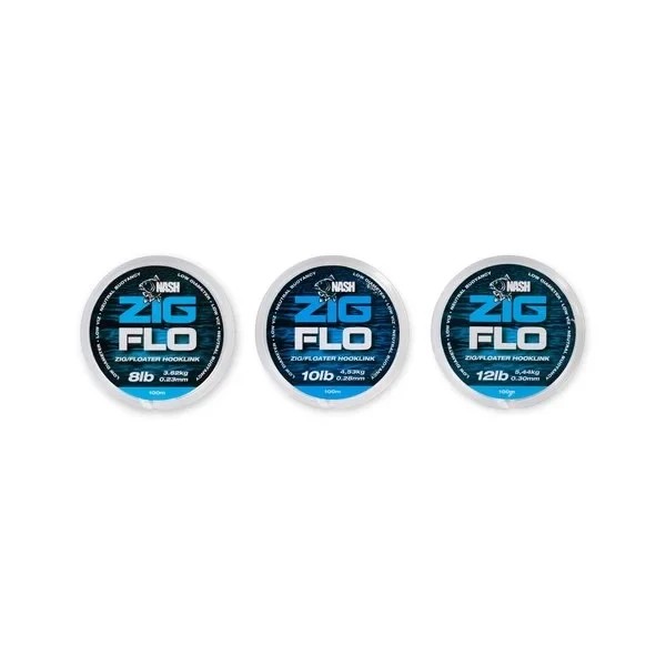 Поводочний матеріал для Зиг-Ріг Nash NXT ZIG FLO 10lb 100m