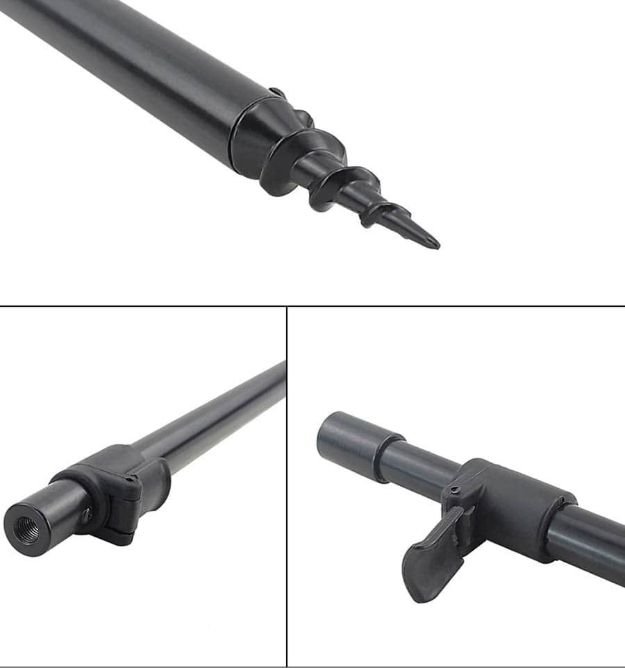 Стійка із буром телескопічна World4Carp 50-85 cm