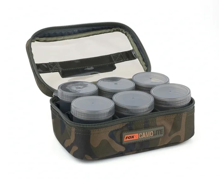 Кейс із баночками для діпування Fox Camolite Glug pot case 8 банок