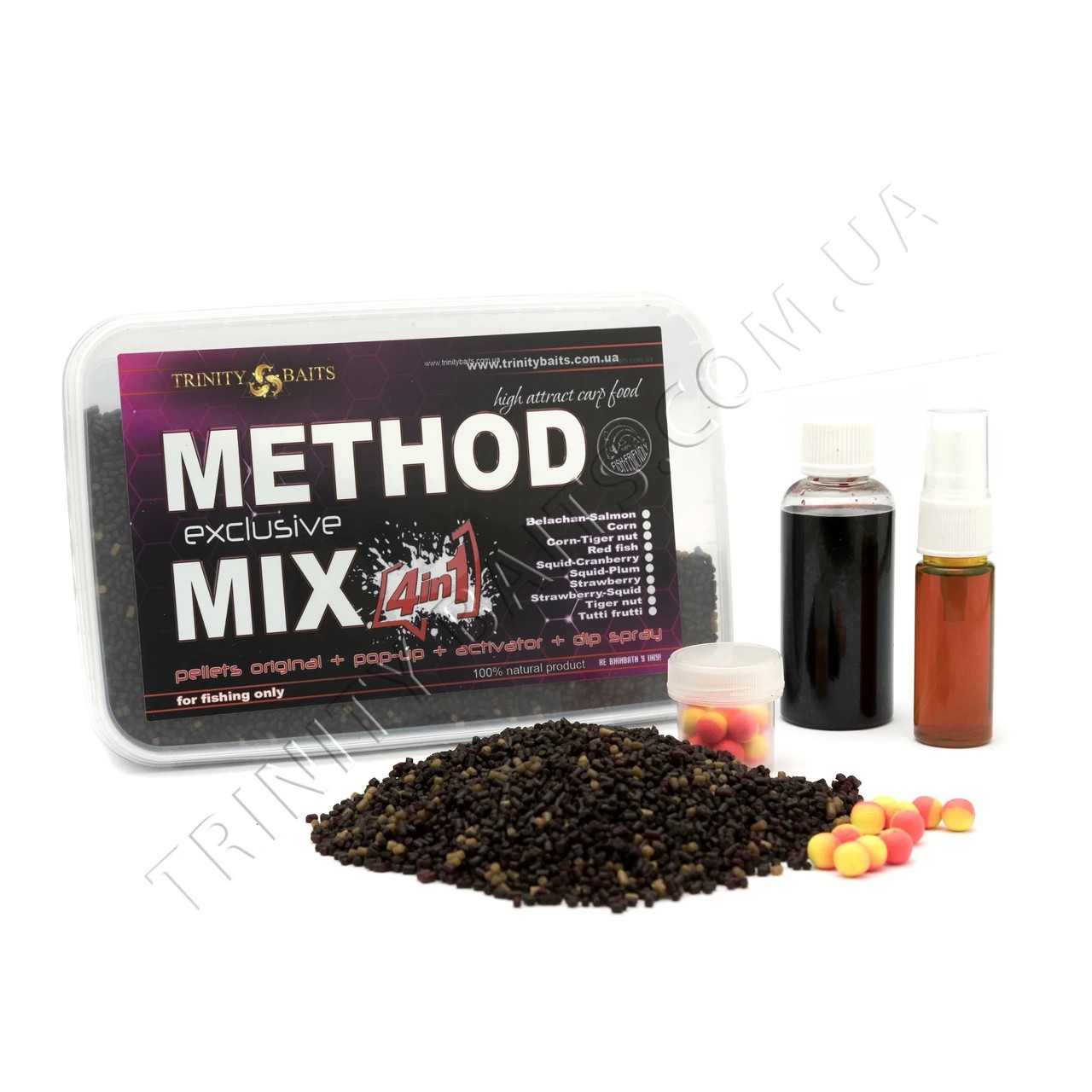 Method mix Trinity Baits  Belachan-Salmon 4 in 1