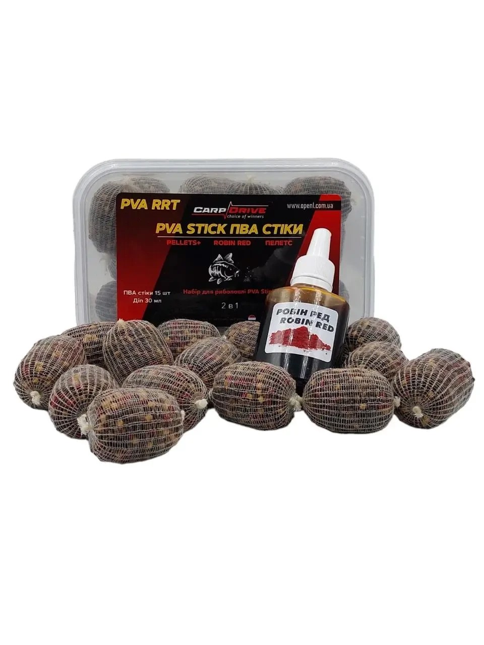 Готовые PVA стіки Carp Drive + ліквід