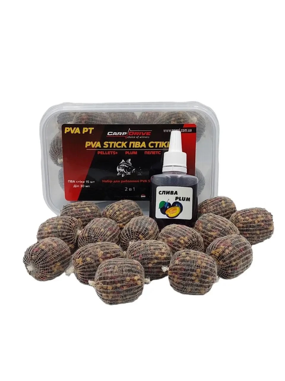 Готовые PVA стіки Carp Drive + ліквід