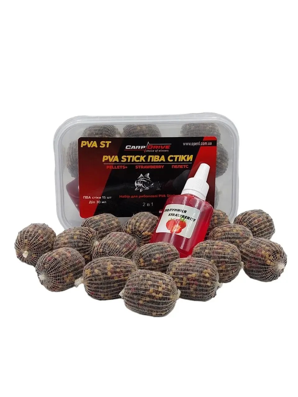 Готовые PVA стіки Carp Drive + ліквід