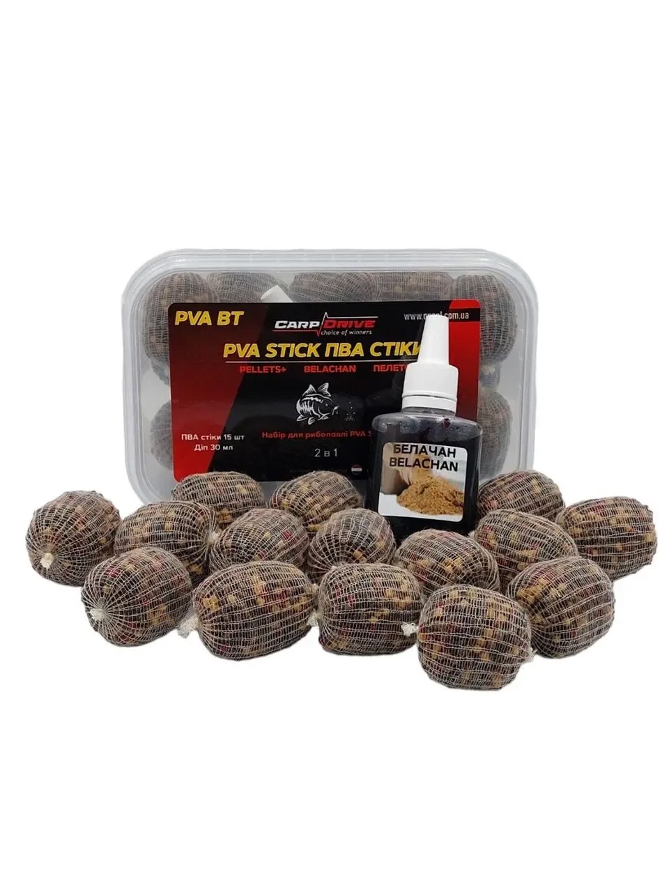 Готовые PVA стіки Carp Drive + ліквід