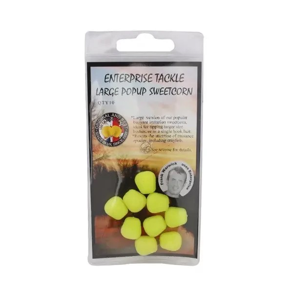 Штучна Кукурудза Pop-Up Enterprise Tackle Large Fluoro Yellow