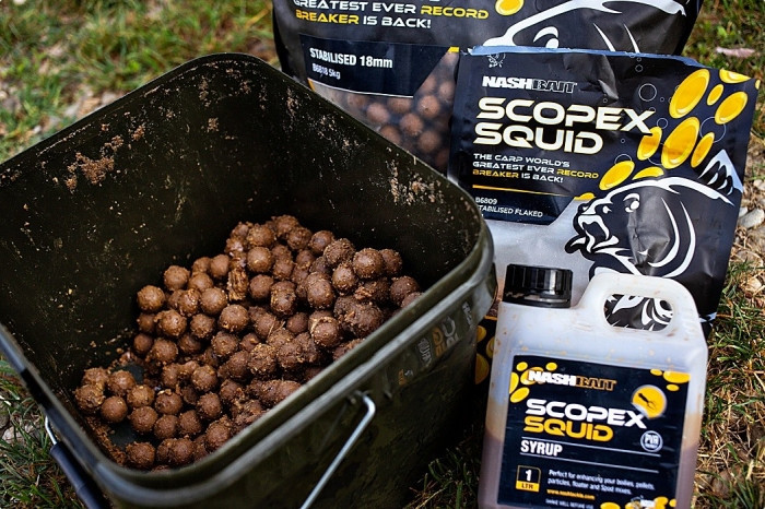 Бойли Nash Scopex Squid Boilies 24mm 1kg