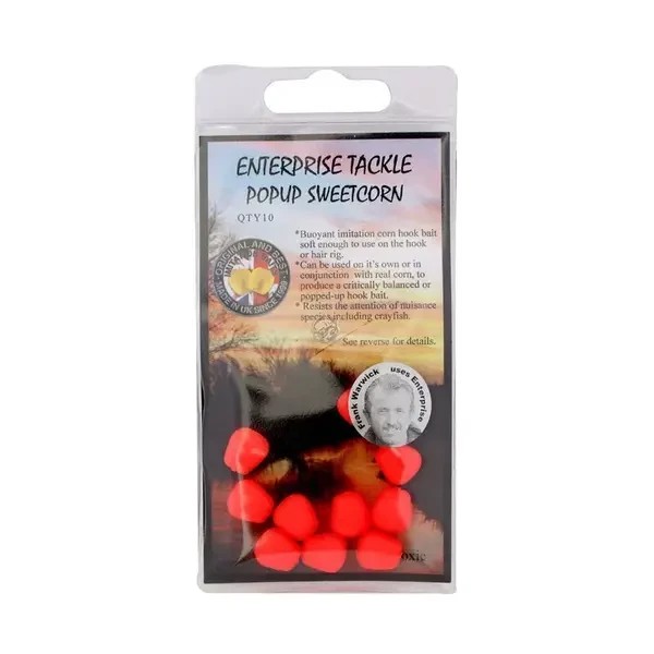Штучна Кукурудза Pop-Up Enterprise Tackle Fluoro Red