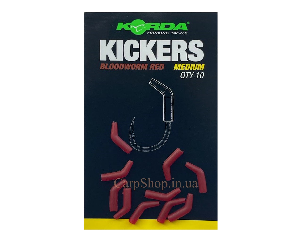 Стрічка Korda Kickers Bloodworm Red Medium