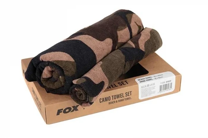 Набір рушників Fox Camo beach / hand towel box set