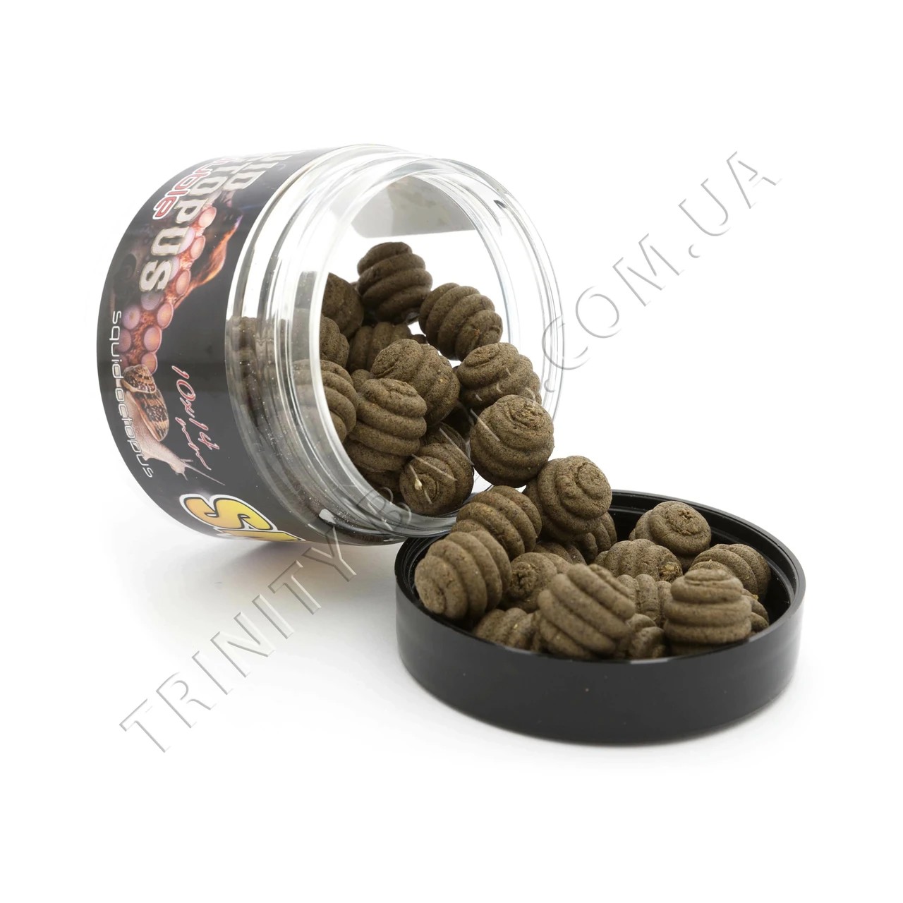 Вафтерси Trinity Baits Snail Soluble 10*14 мм SQUID OCTOPUS