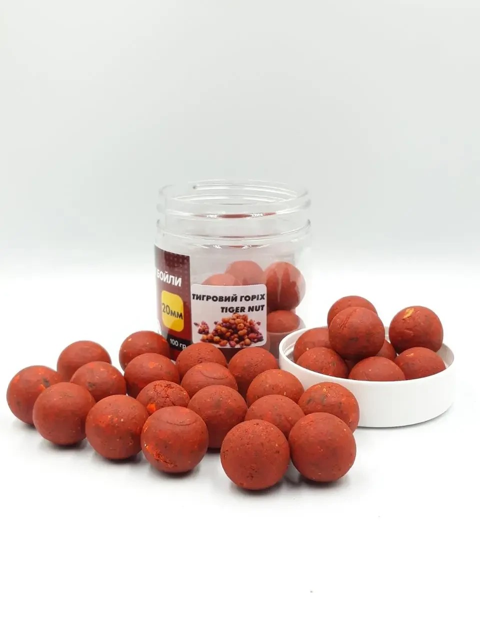 Розчинні насадкові бойли Carp Drive 20мм 100г Тигровий горіх/Tiger Nut