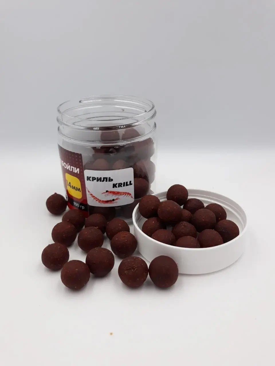 Насадкові бойли Carp Drive Krill 14мм 100г
