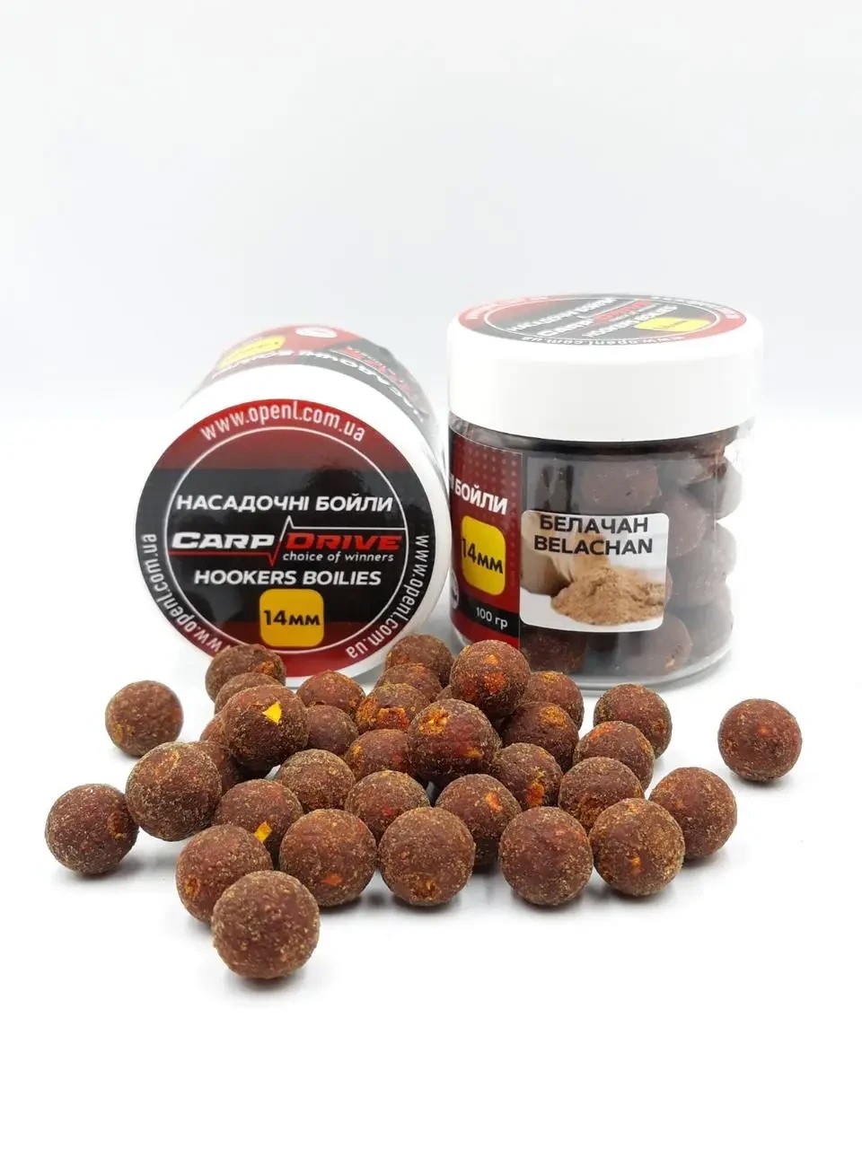 Насадкові бойли Carp Drive Belachan 14мм 100г