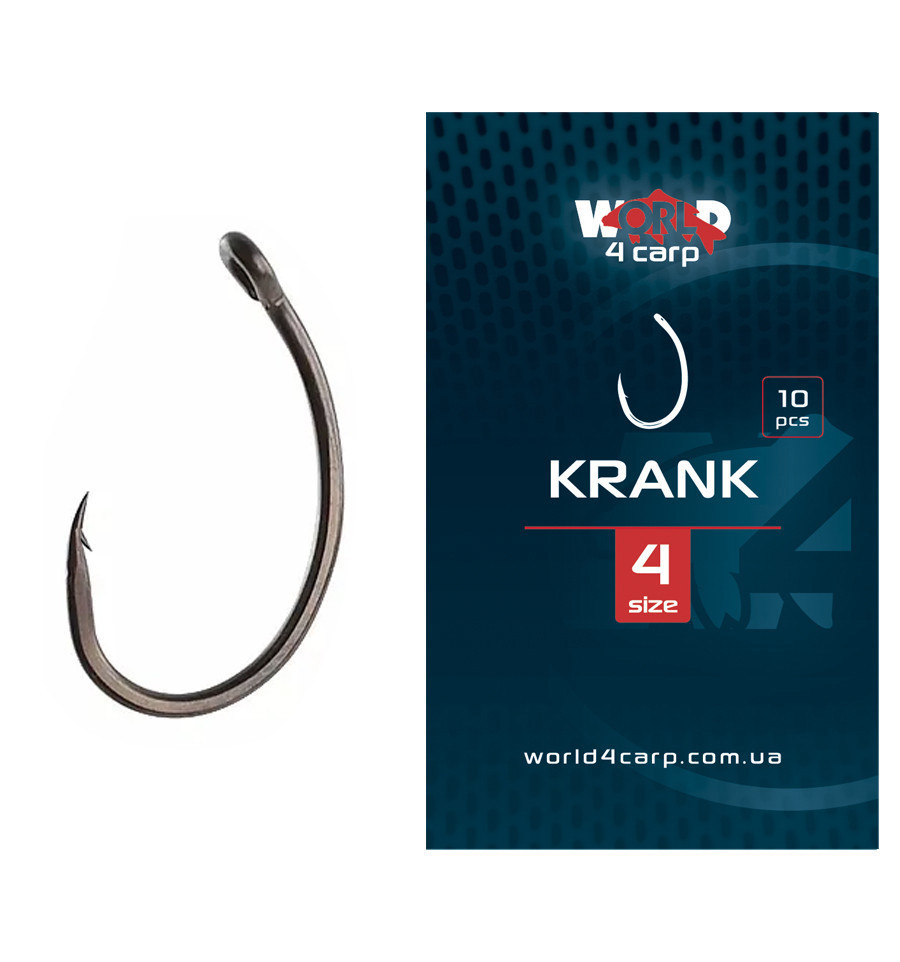 Карповий гачок World4Carp KRANK