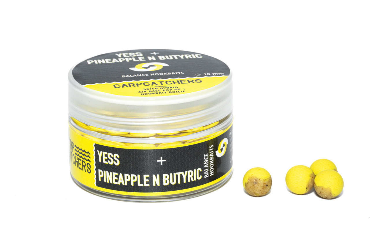 Бойли Balance Carp Catchers YESS&PINEAPPLE N BUTYRIC 10 мм