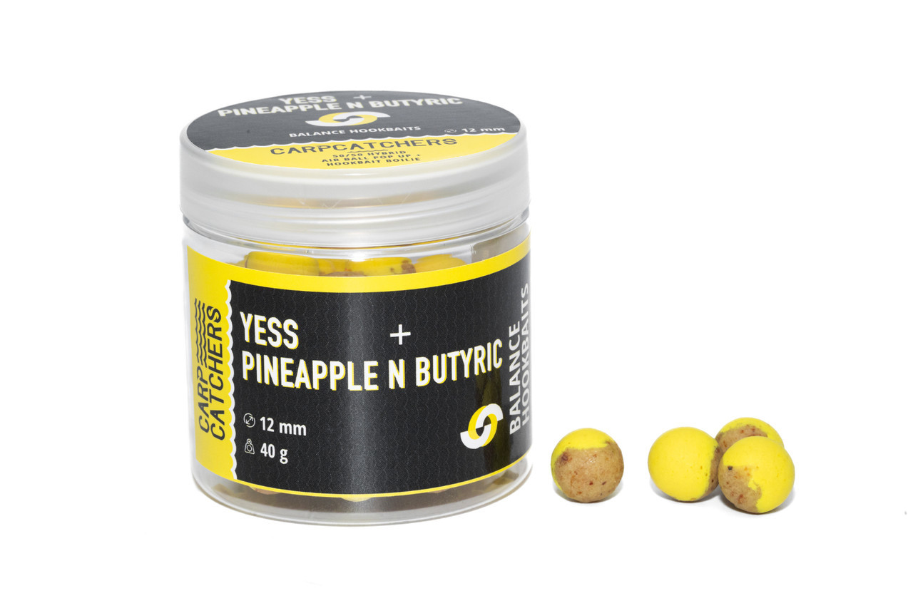 Бойли Balance Carp Catchers YESS&PINEAPPLE N BUTYRIC 12 мм