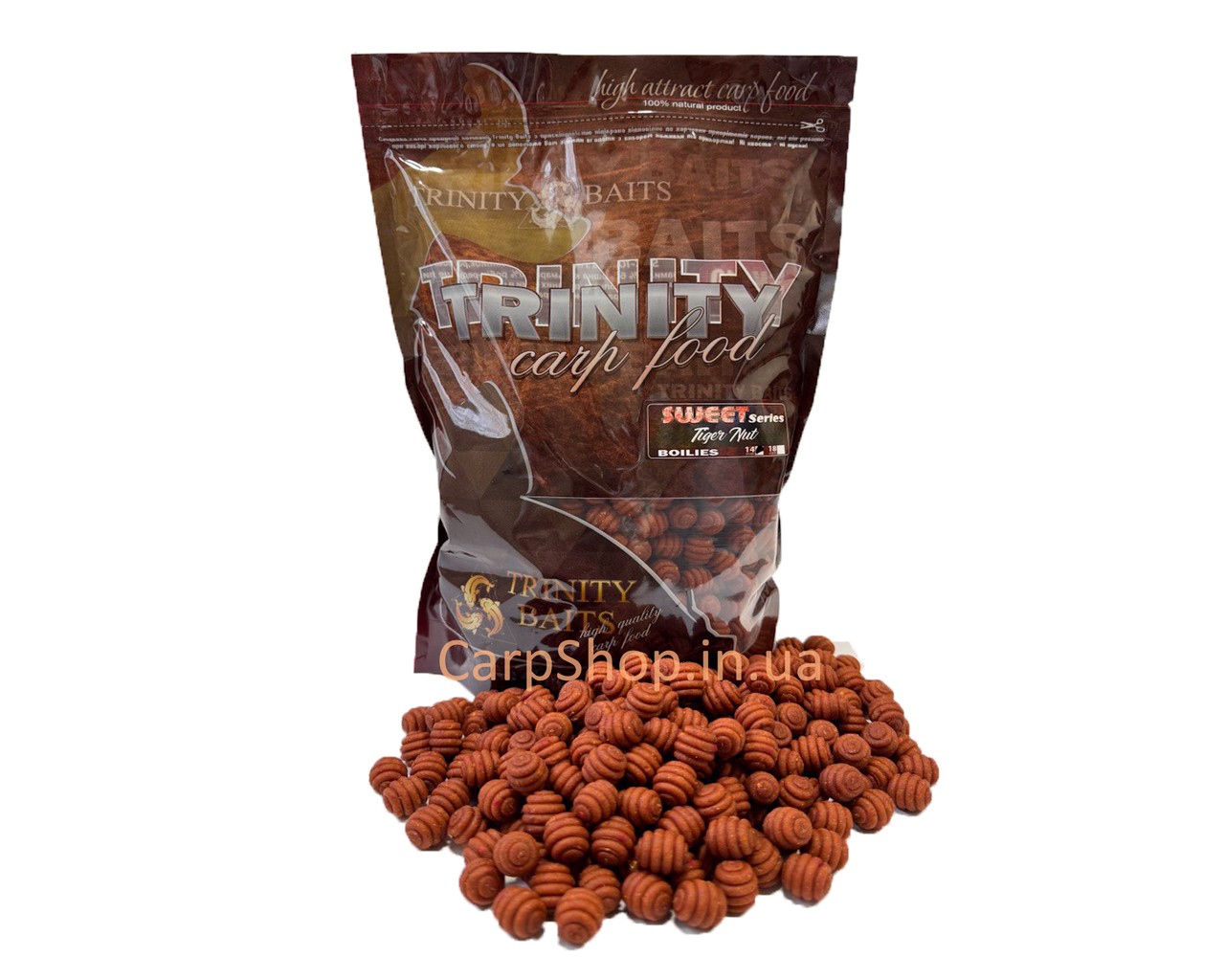 Бойли варені Trinity Baits Sweet Line SNAIL 10*14 мм Tiger Nut