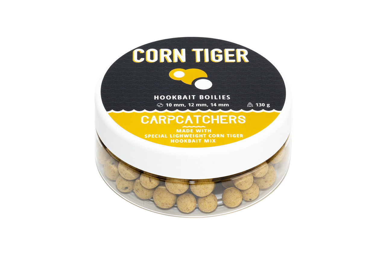 Бойли насадочні варені Carp Catchers CORN&TIGER мікс діаметрів