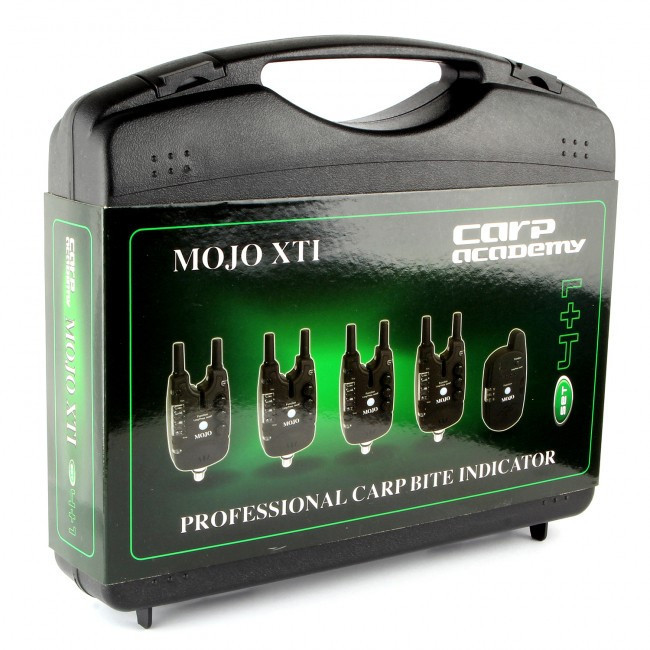 Набір сигналізаторів Carp Academy Mojo XTI electric bite indicator set 4+1