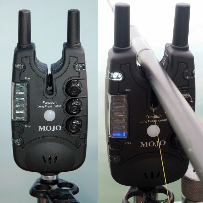 Набір сигналізаторів Carp Academy Mojo XTI electric bite indicator set 4+1