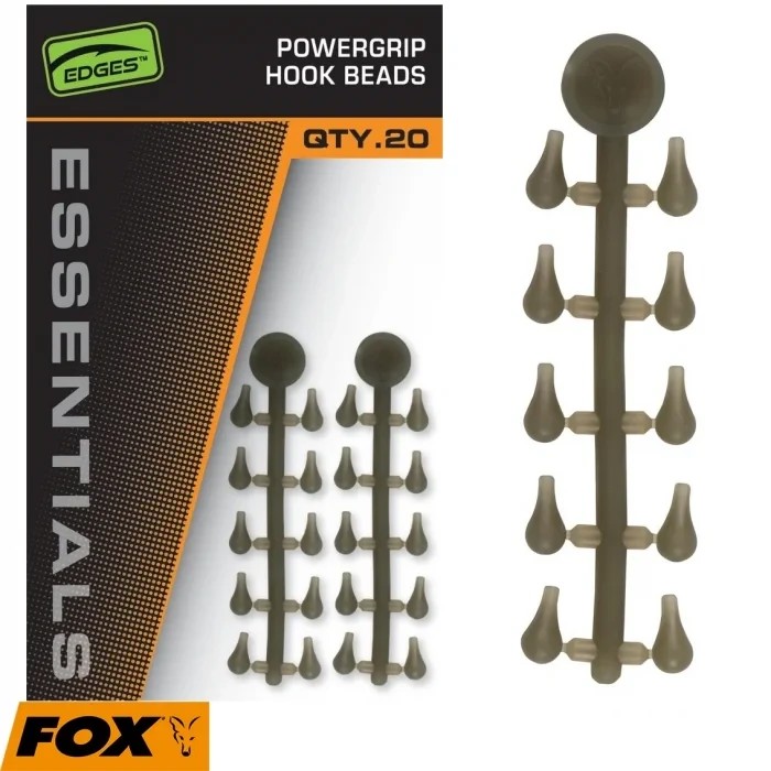 Стопори гачкові Fox Edges Naturals Powergrip Hook Beads 20pcs