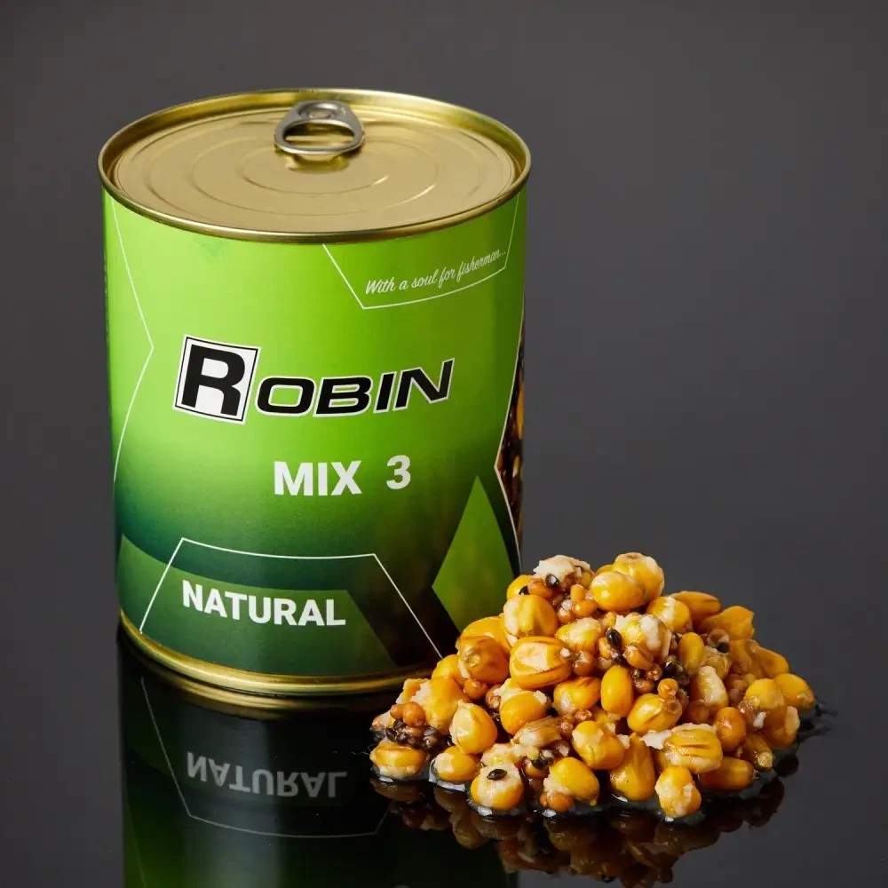 MIX-3 зерен ROBIN 900 мл. ж/б