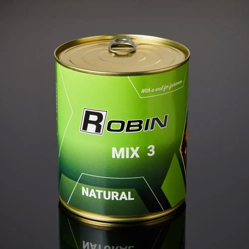MIX-3 зерен ROBIN 900 мл. ж/б