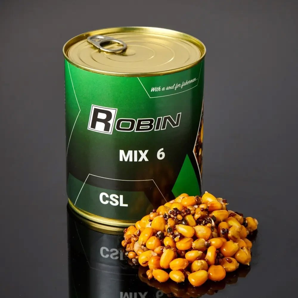 Мікс 6-ти Зерен CSL Robin 900 мл. ж/б