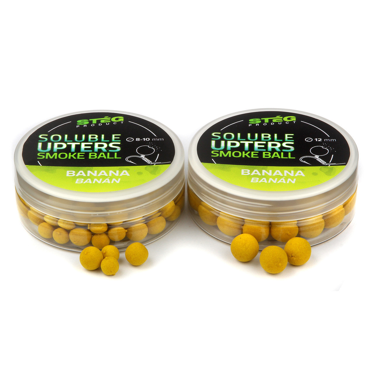 Розчинний Pop-Up Steg Product Soluble Smoke Ball 8-10 мм Banana