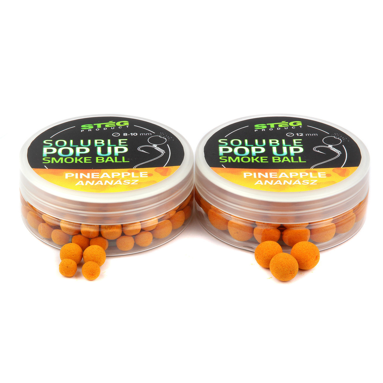 Поп-ап Steg Pop Up Smoke Ball 8-10mm Pineapple