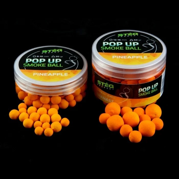 Поп-ап Steg Pop Up Smoke Ball 8-10mm Pineapple