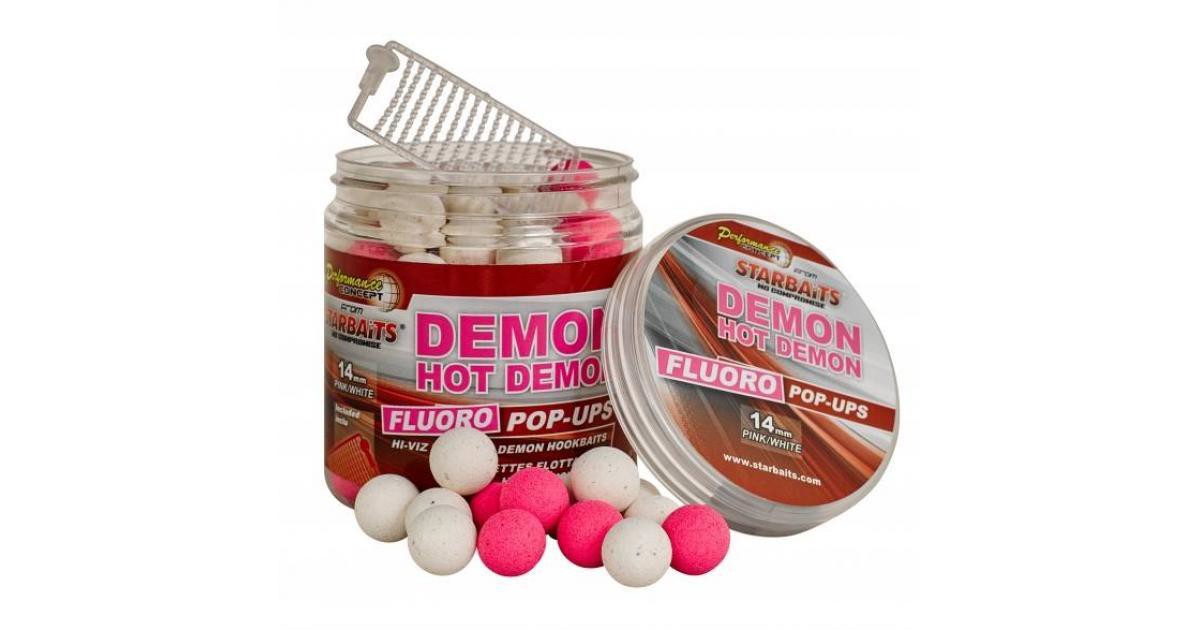 Бойли Pop-up Fluro Starbaits Demon Hot Demon 14mm