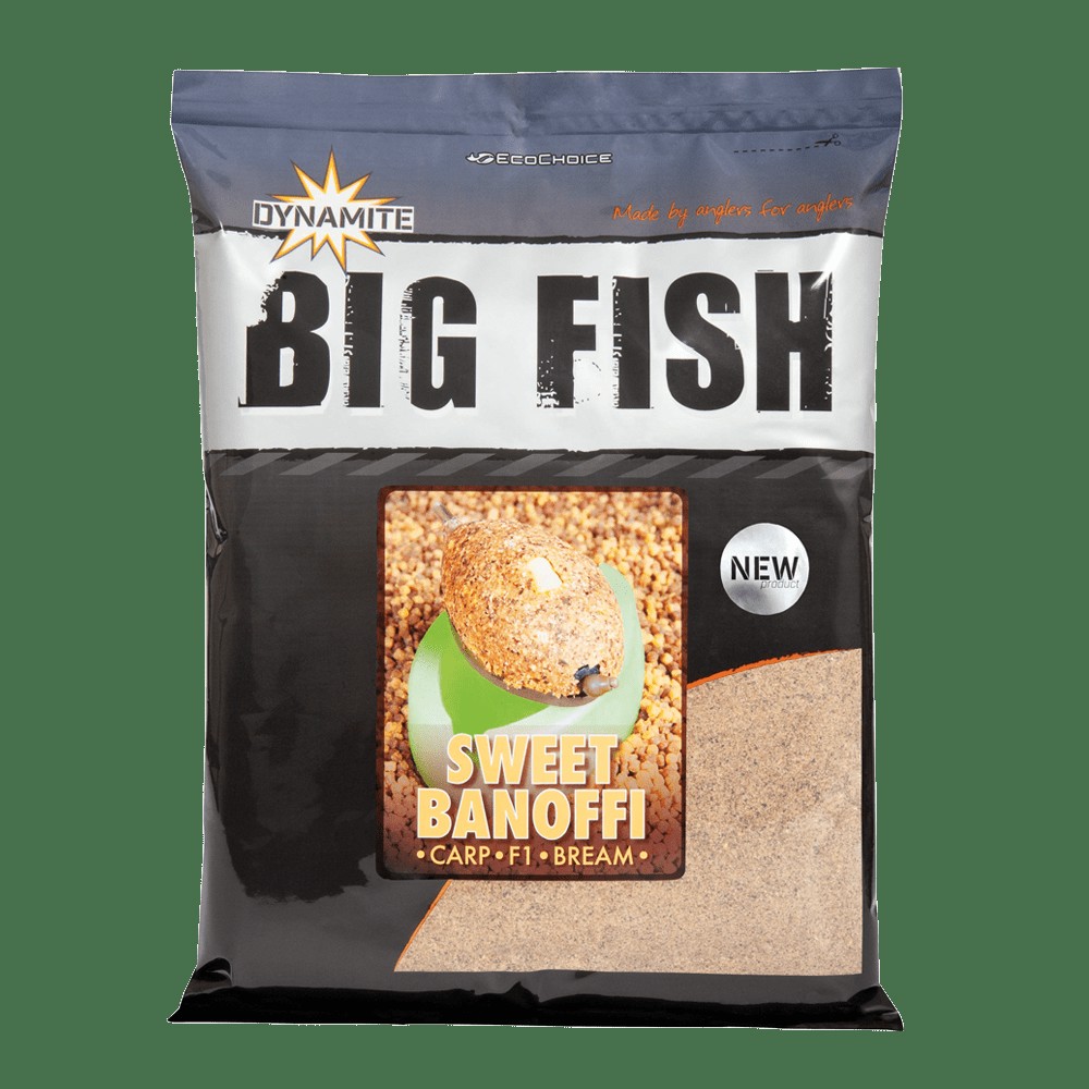 Прикормка Big Fish Dynamite Baits Sweet Banoffi Method Mix 1.8 кг