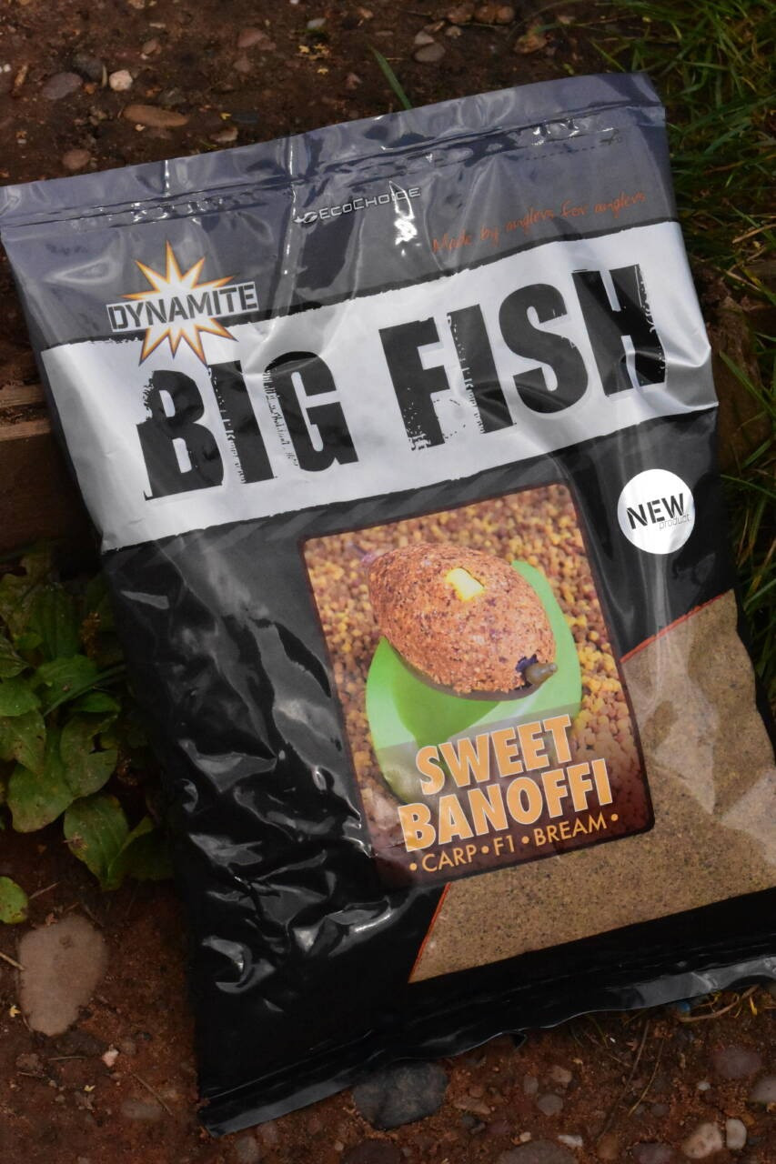 Прикормка Big Fish Dynamite Baits Sweet Banoffi Method Mix 1.8 кг