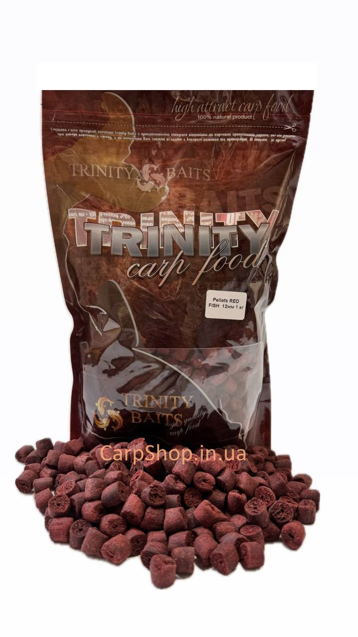 Пелетс Trinity Baits Anino Line 12мм 1кг Red fish