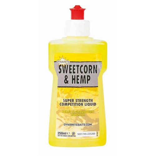 Ліквід Dynamite Baits XL Liquid Range Sweetcorn&Hemp 250 ml