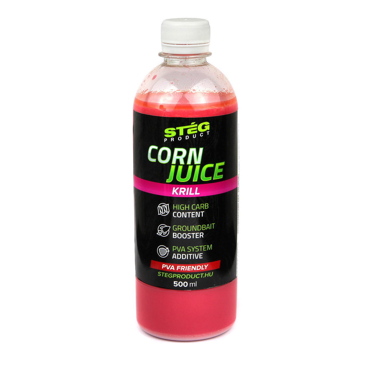 Бустер ліквід Steg Product Krill corn juice (кріль) 500 мл