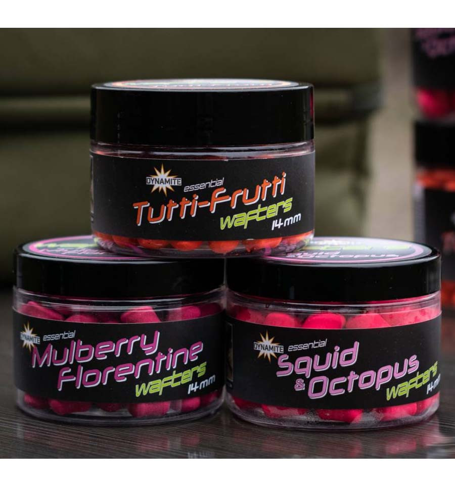 Бойли Dynamite baits Wafters Mulberry Florentine Fluro 14mm