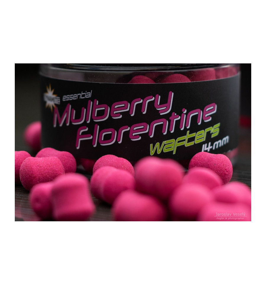 Бойли Dynamite baits Wafters Mulberry Florentine Fluro 14mm