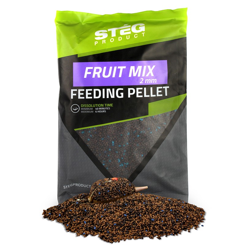 Методний пелець Steg Product Feeding Fruit mix 2мм 900гр
