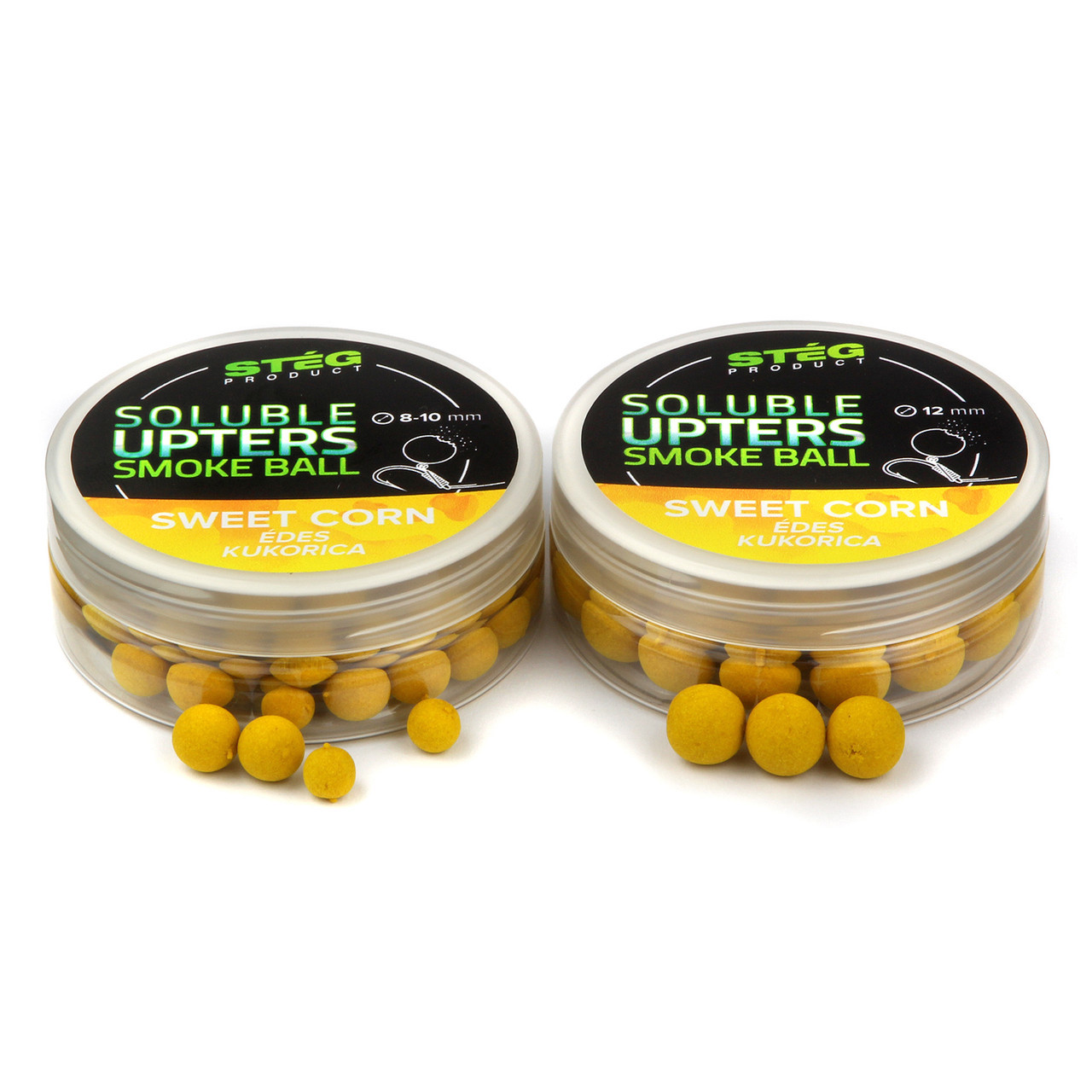 Розчинний вафтерс Steg Product soluble Wafters Smoke Ball 12 мм Sweet Corn