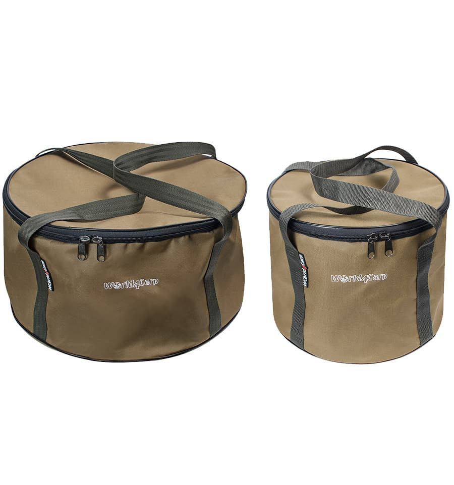 М'яке відро для підгодовування з кришкою World4Carp Soft Bucket 14 л